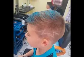 corte de pelo niño peluqueria los hermanos