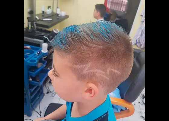 corte de pelo niño peluqueria los hermanos