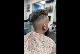 corte degradado cabello