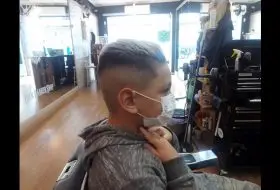corte degradado niño