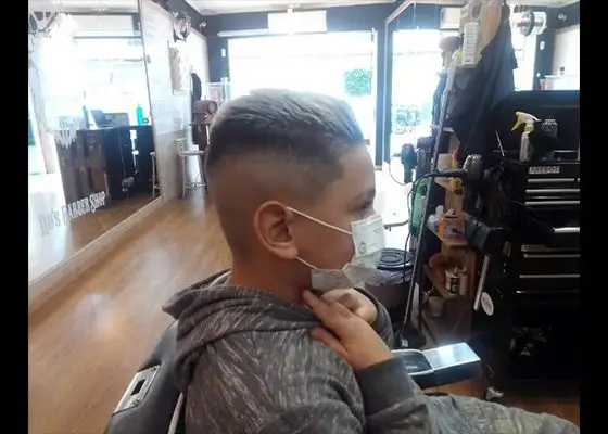 corte degradado niño