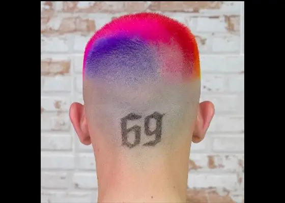 corte degradado tinta