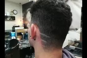 corte diseño peluqueria barberia gandia
