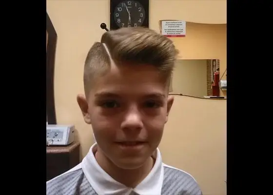 corte estilo linea niño