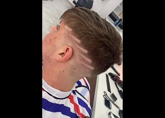 corte estilo lineas laterales