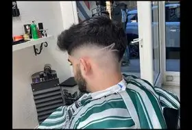 corte estilol barberia amistad estilo