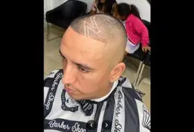 corte estilol barberia amistad rapado
