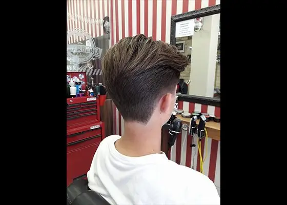 corte joven la barberia de dani
