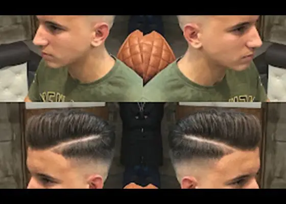 corte linal con degradado