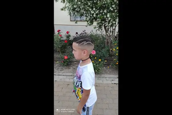 corte niño braker barber