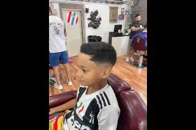 corte niño brother barber