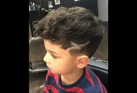 corte niño gentlemens barbershop