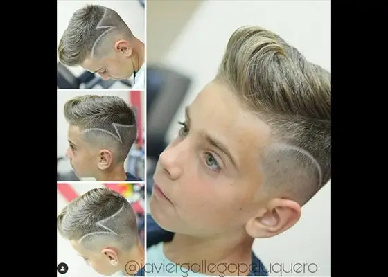 corte niño javier gallego peluqueros