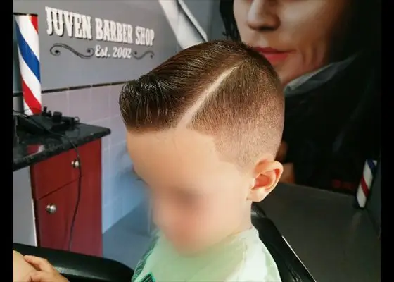 corte niño linea alto