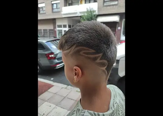 corte niño litlle barber