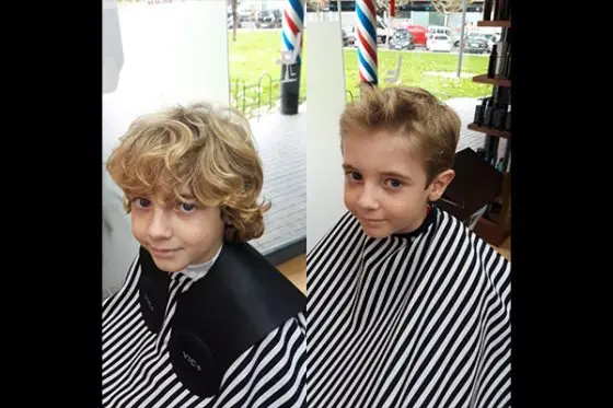 corte niño peluqueria iraul