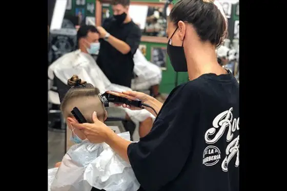 corte niño rockndroll peluqueros