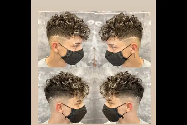 corte perfilado cabello largo