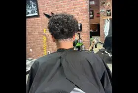 corte tijera barberias estilo