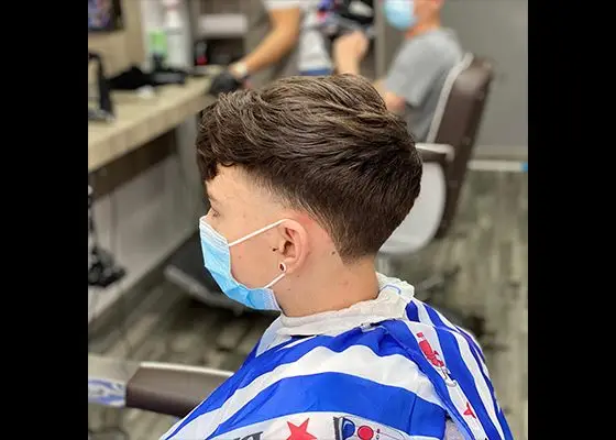 corte tijera degradado