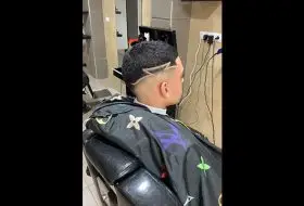 degradado corte bajo estilo