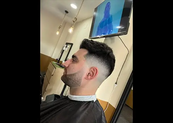 degradado corte caballero