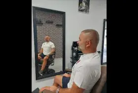 degradado corte rapado