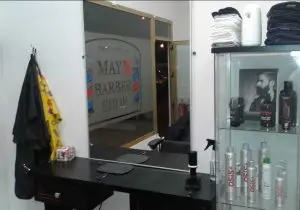 espacio de trabajo mays barber shop