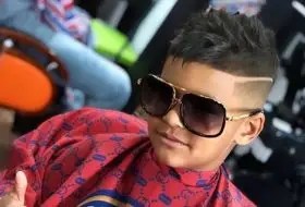 estilo corte niño barberia