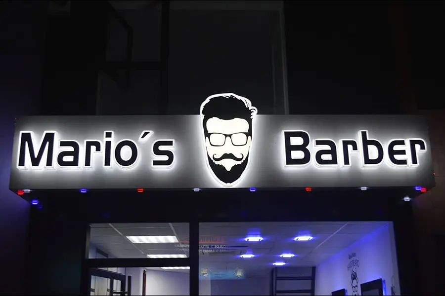 exterior marios barber