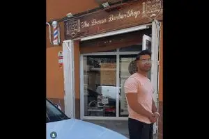 fachada barberia