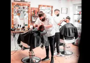 instalaciones urbanos barber shop