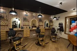 interior barberia senyoret