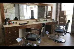 interior barberia sergio