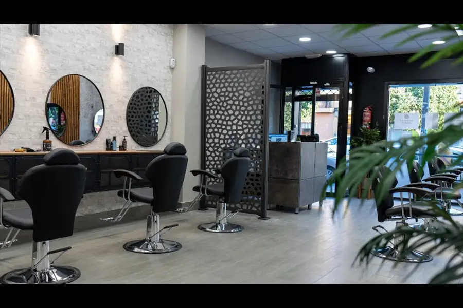 interior classic barberia