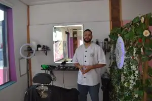 interior om studio barber shop