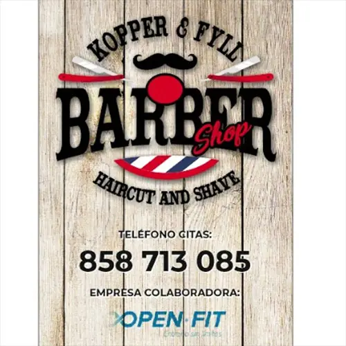 BARBER SHOP KOPPER & FYLL