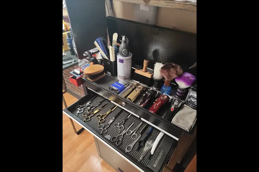 material de trabajo la barberia