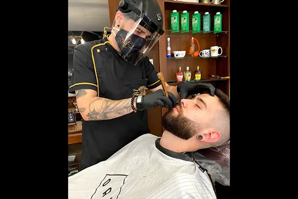 perfilado barba