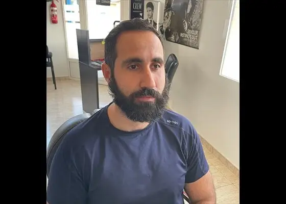 perfilado barba corte cabello