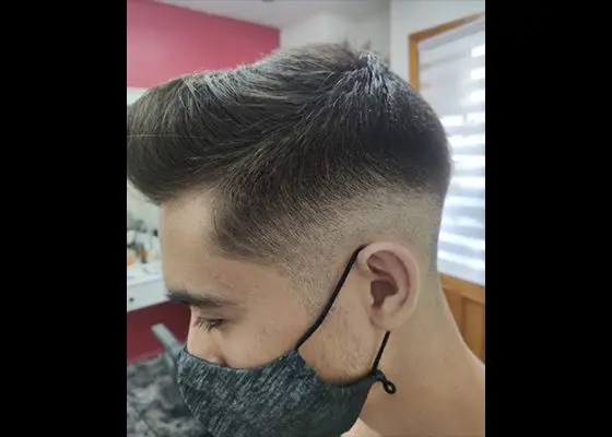 perfilado corte cabello