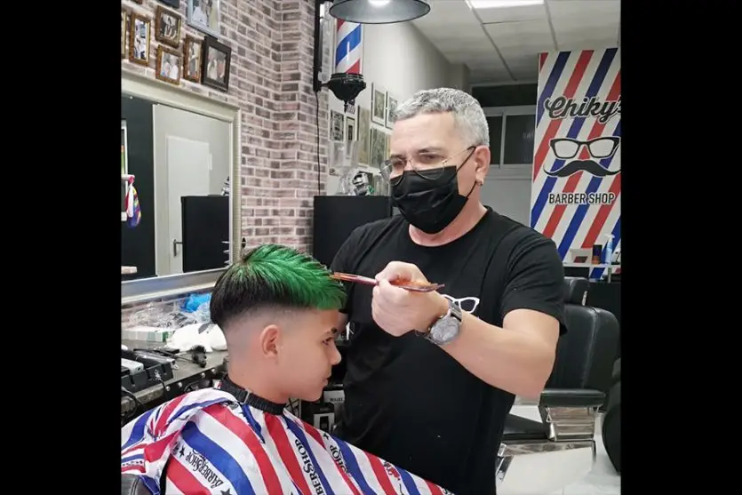 trabajo galeria chiky barbershop